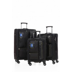 Ççs 600 Kumaş 3 Lü Valiz Seti Ççs 600 Kumaş 3 Lü Valiz Seti