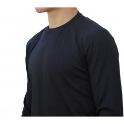 Akn Mikrofiber Uzun Kollu Sweatshırt  Siyah Akn Mikrofiber Uzun Kollu Sweatshırt  Siyah