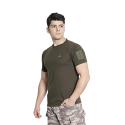 Vogel Kısa Kol Yakasız Taktik T-shirt Haki Vogel Kısa Kol Yakasız Taktik T-shirt Haki