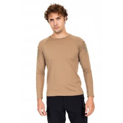 AKN BİSİKLET YAKA UZUN KOLLU TAKTİK T-SHIRT-BEJ AKN BİSİKLET YAKA UZUN KOLLU TAKTİK T-SHIRT-BEJ