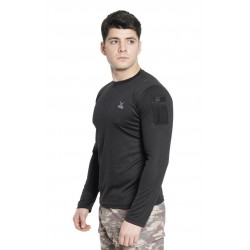 Vogel Tactical Uzun Kollu Yakasız Siyah Taktik Tşört Vogel Tactical Uzun Kollu Yakasız Siyah Taktik Tşört