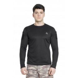 Vogel Tactical Uzun Kollu Yakasız Siyah Taktik Tşört Vogel Tactical Uzun Kollu Yakasız Siyah Taktik Tşört
