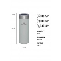 Stanley The AeroLight™ Transit Mug 16 OZ - 0.47L - Fog Metallic - Gri